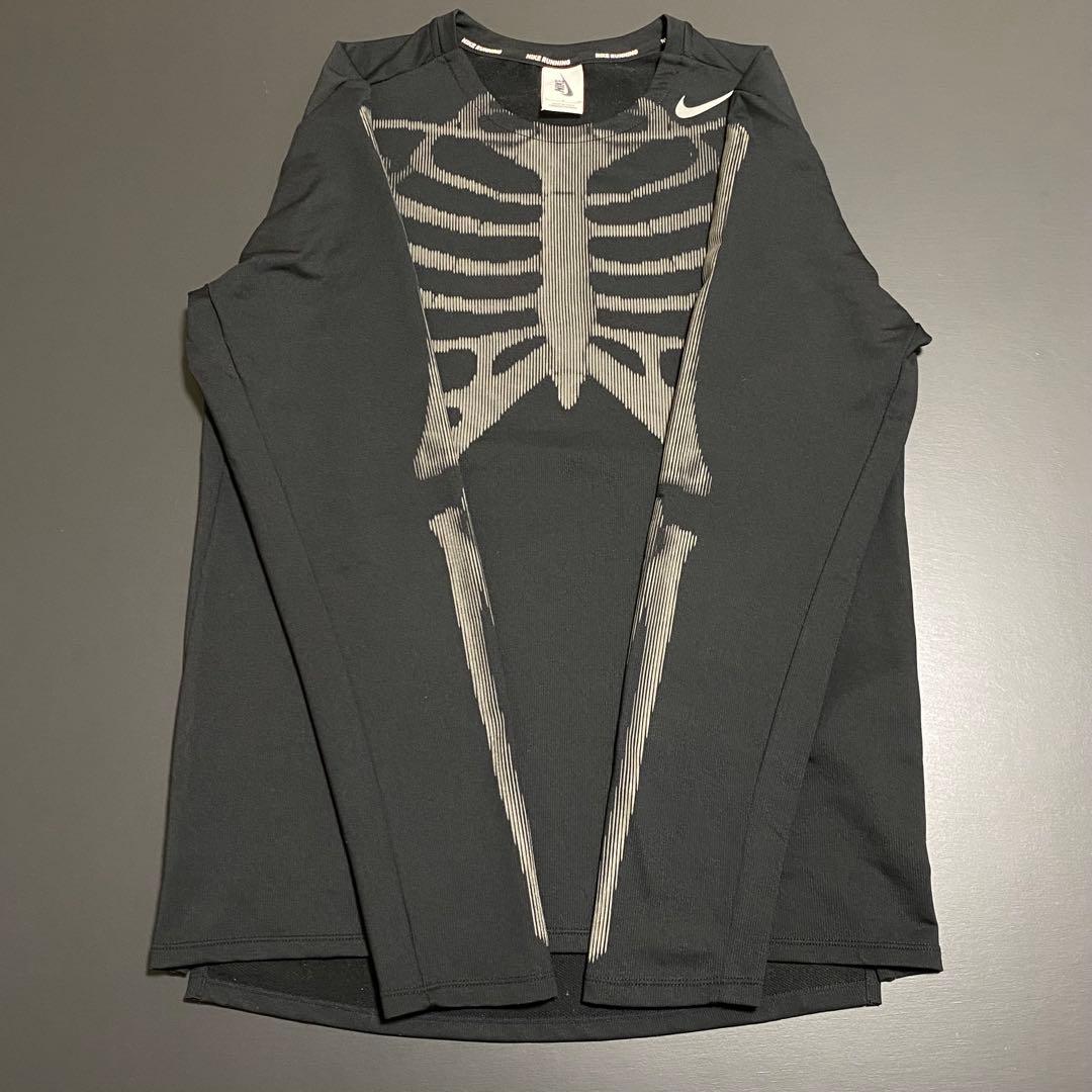 j*k様 美品 NIKE RUNNING スケルトンロングスリーブトップ 秋冬