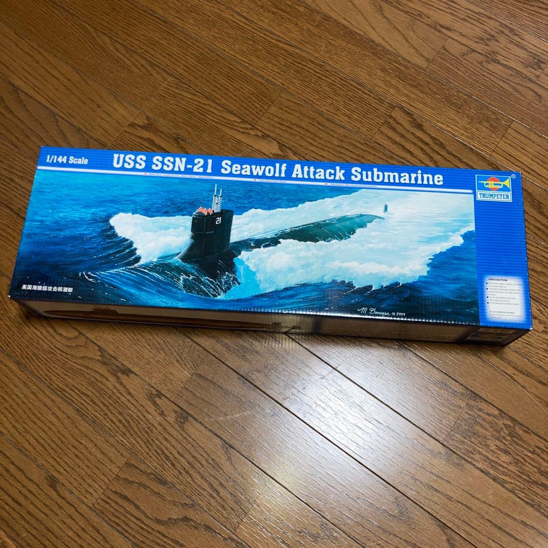 米海軍USS SSN-21 攻撃型原子力潜水艦　シーウルフ　Seawolf