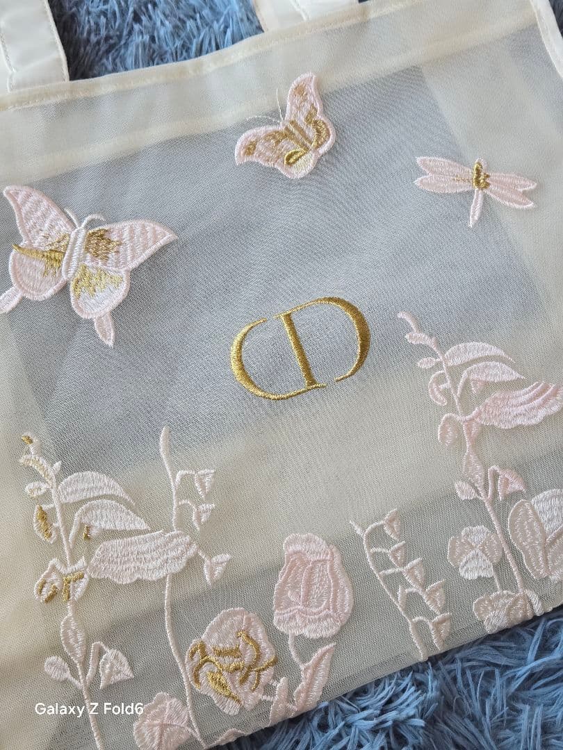 ディオール ビューティー ノベルティ メッシュ トートバッグ ホリデー 2023