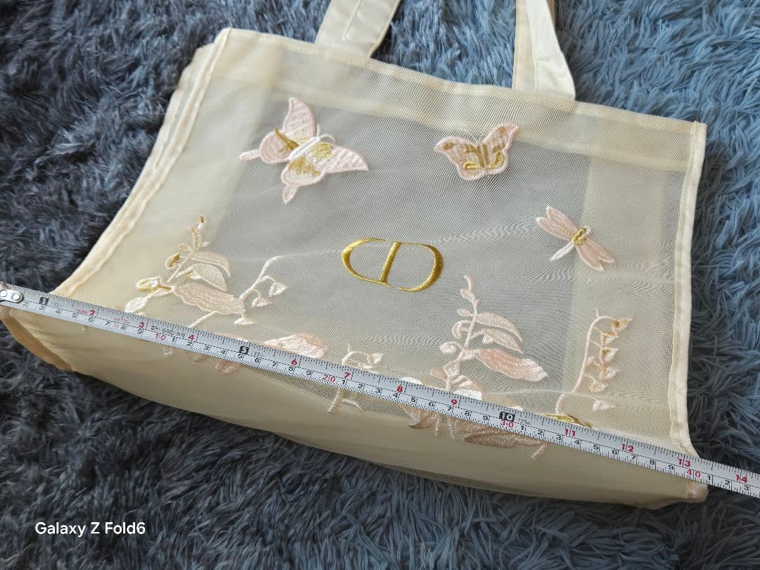 ディオール ビューティー ノベルティ メッシュ トートバッグ ホリデー 2023