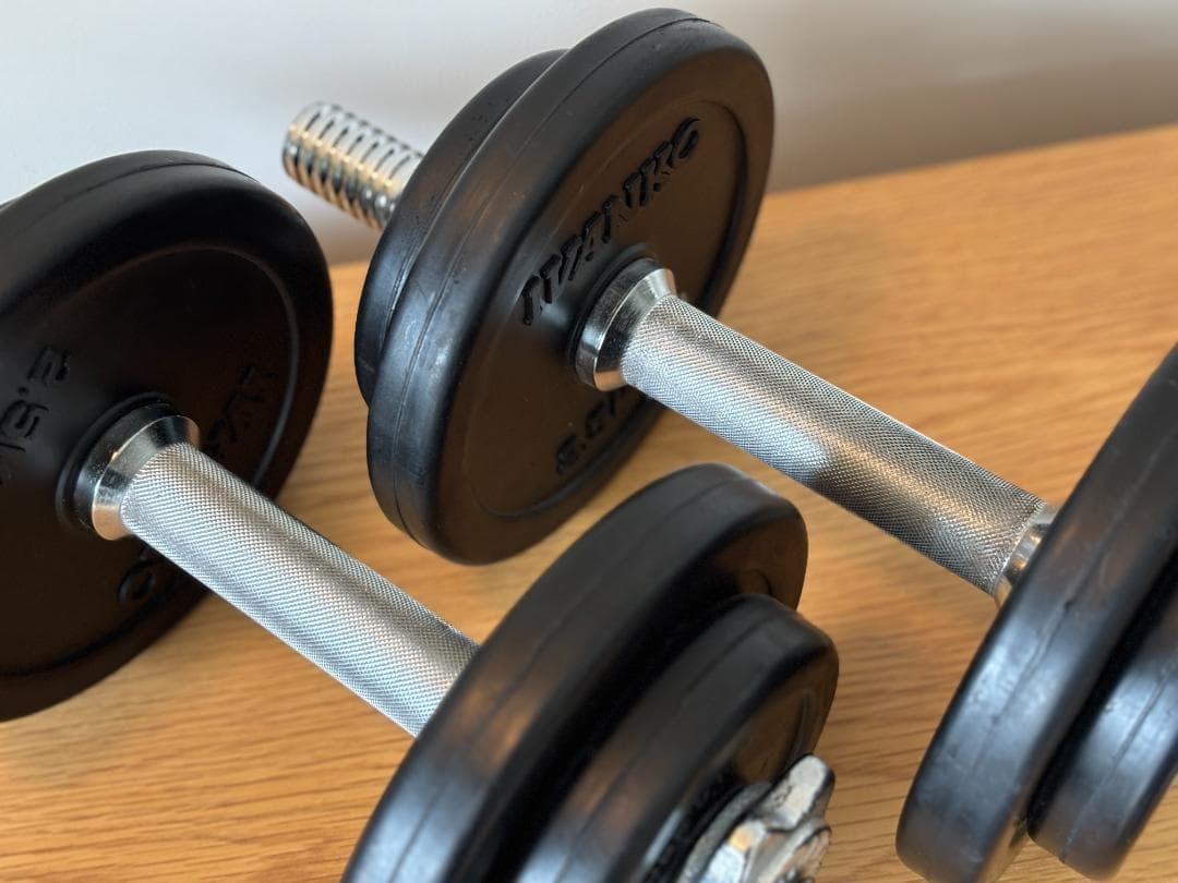 IVANKO（イヴァンコ）可変式　ラバーダンベル　2個セット　20kg