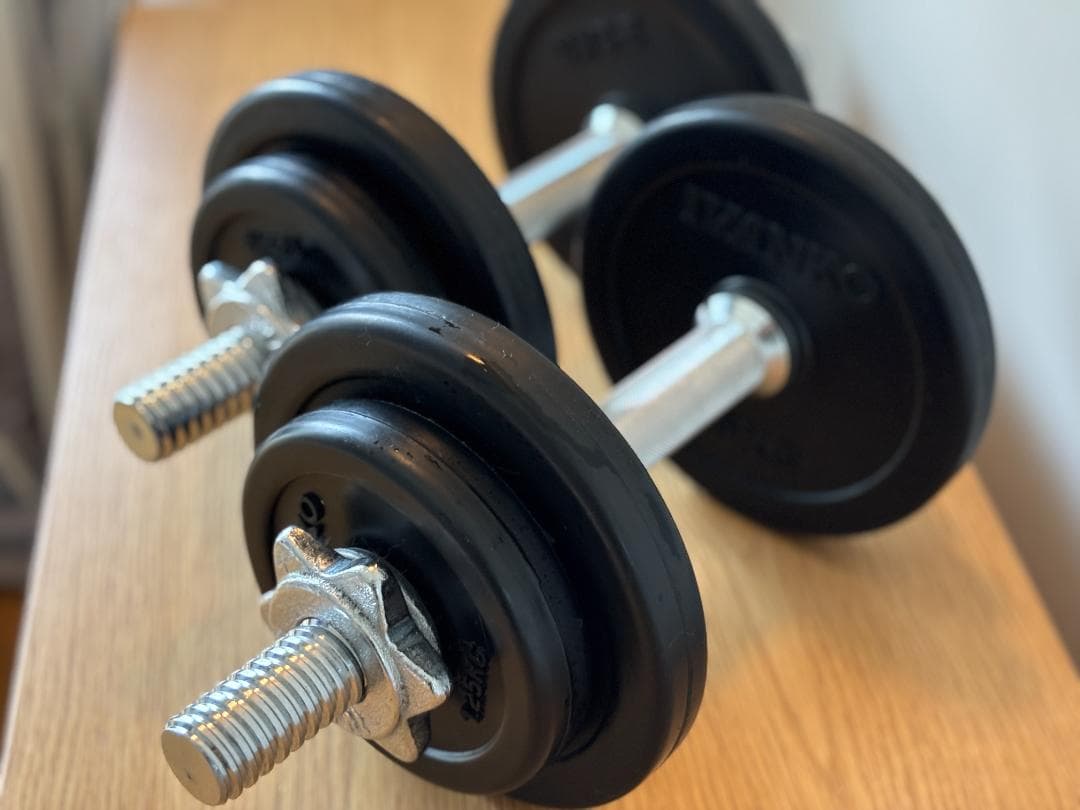 IVANKO（イヴァンコ）可変式　ラバーダンベル　2個セット　20kg