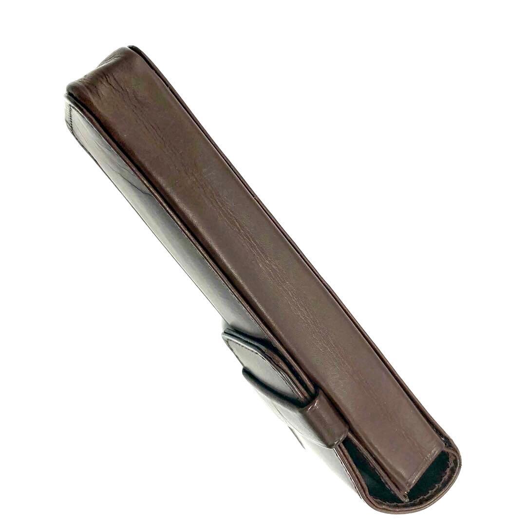 筆記具 OLD COACH pen holder leather