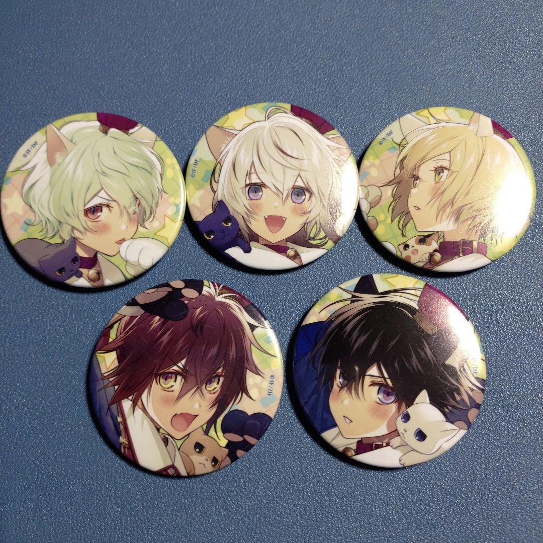 缶バッジセット　Collar×Malice　カラマリ　幼少期　猫