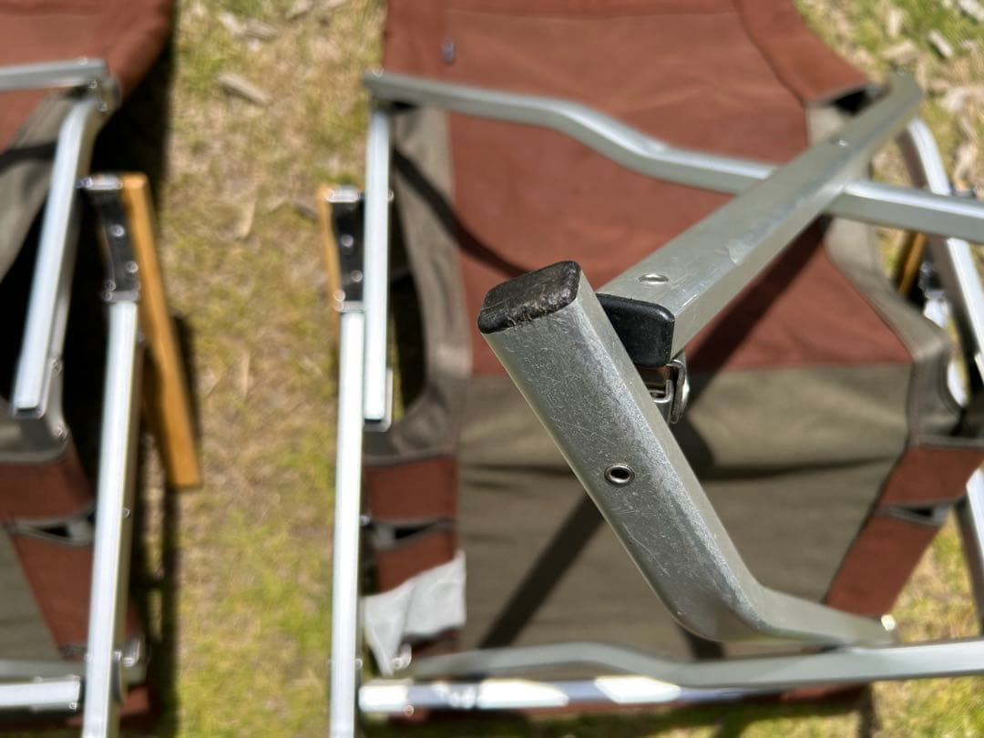 スノーピーク チェア2脚セット　ブラウン