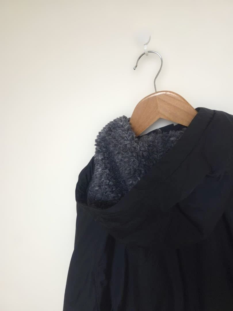 adidas　ベンチコート　黒　climaproof ロングコート ボア XL