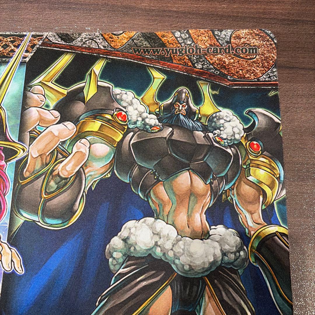 遊戯王　三極神　プレイマット オーディン　ロキ　トール