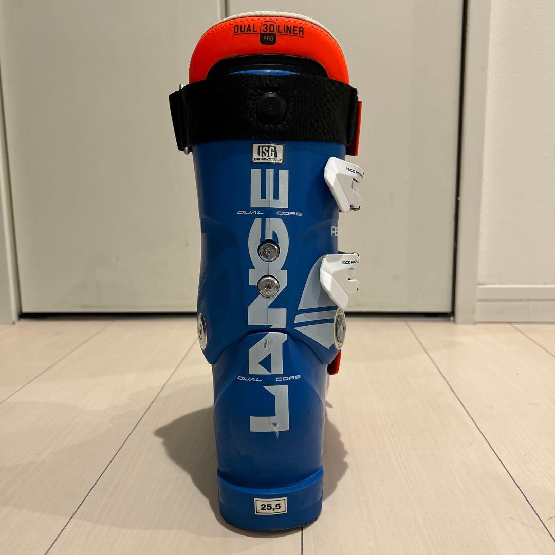 【美品】 LANGE RS100 S.C. WIDE 25.5 ラング スキー