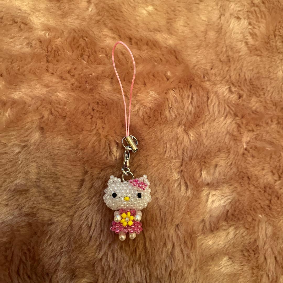 サンリオハローキティ のビーズチャーム