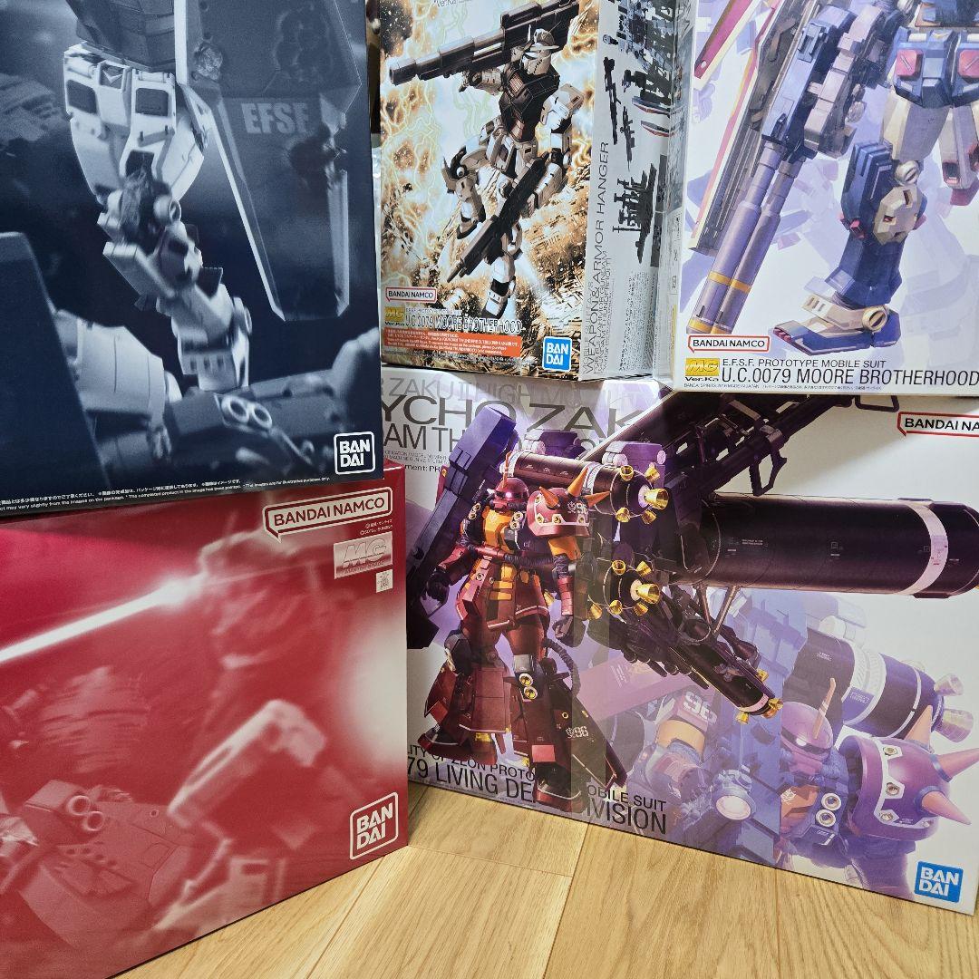 MG ガンプラセット 5点　出品2月10日まで