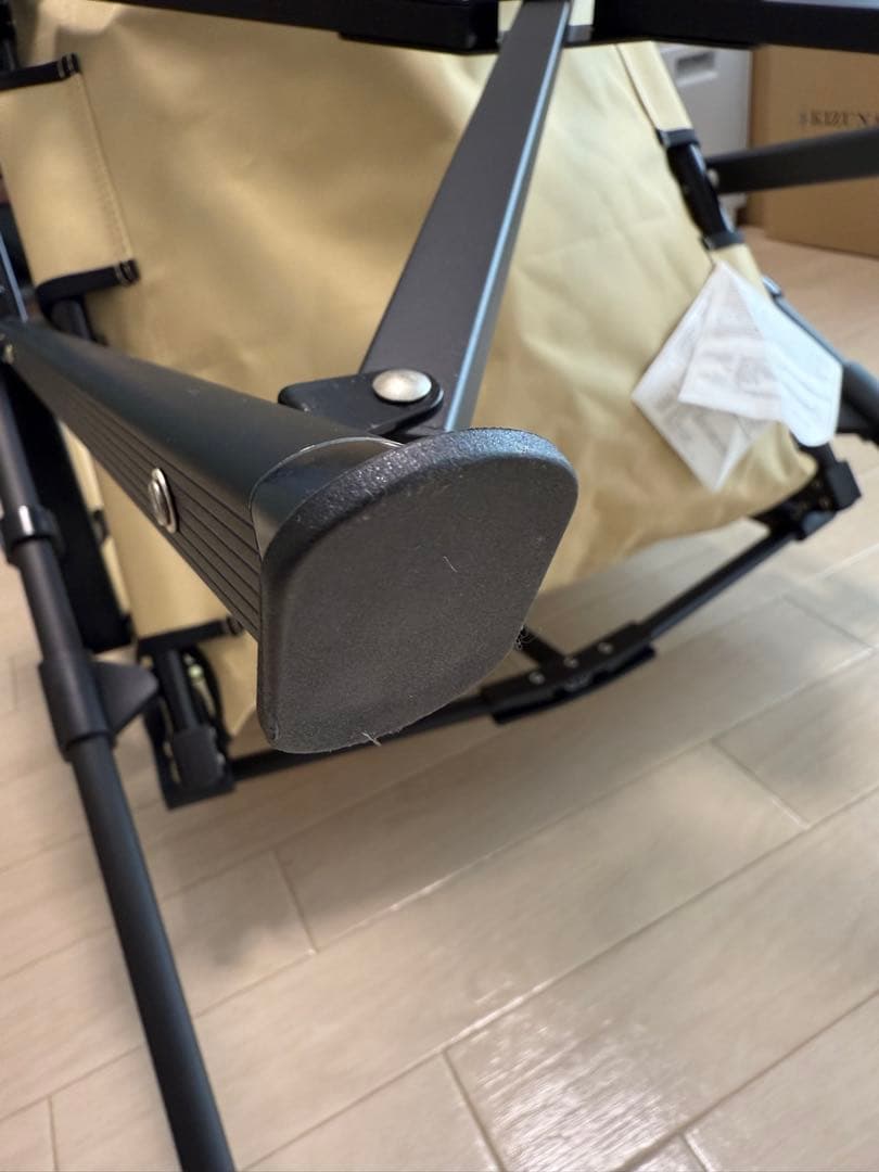 ぐるん☆彡　コールマンレイチェア　ウィートベージュ　ハイバック