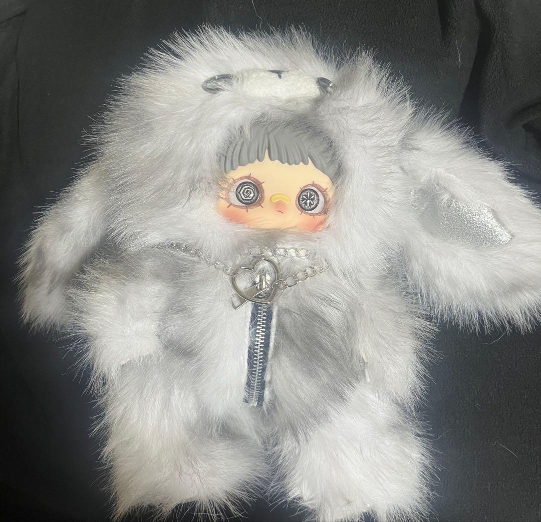 MayMei 反逆ぬいぐるみシリーズ 400％ 白うさぎ (放空)リュック