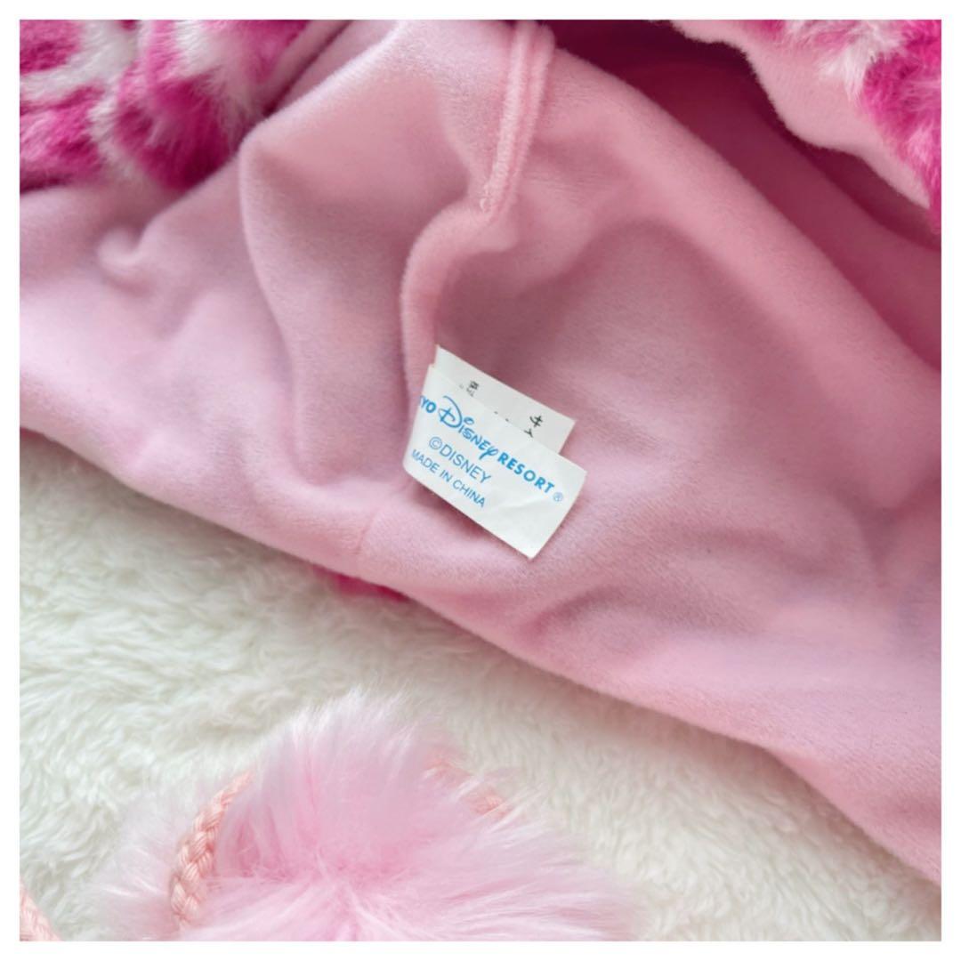 東京ディズニーリゾート ミニー ヒョウ柄 ピンク ファンキャップ