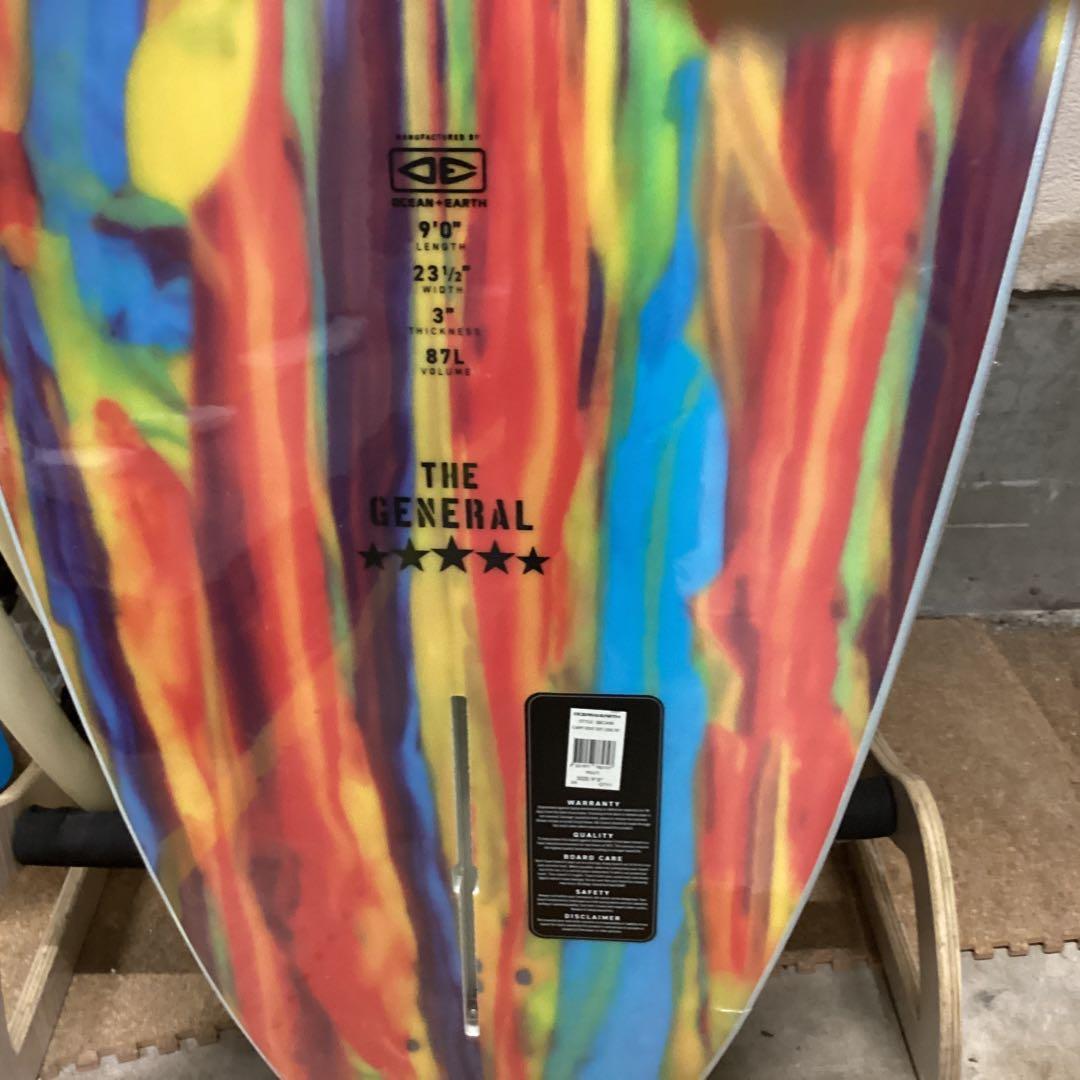 新品格安オーシャン＆アース非常に乗りやすいゼネラル9,0エポキシソフトフィン付