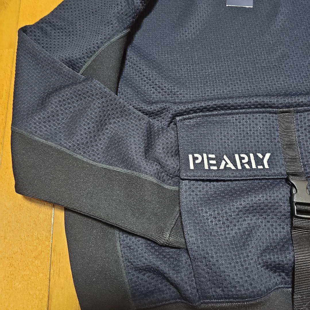 早い者勝ち　最新　極暖　PEARLY GATES メッシュトレーナー ネイビー