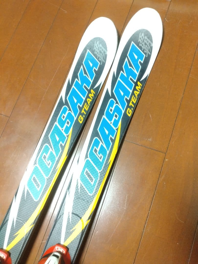 【状態良好☆】150cm　OGASAKAスキー板セット♪　送料無料！