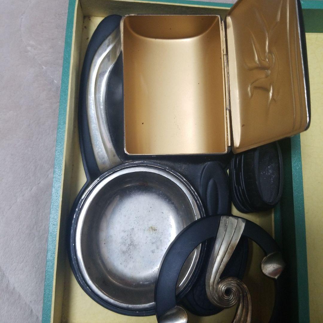 喫煙具セット 黒と金