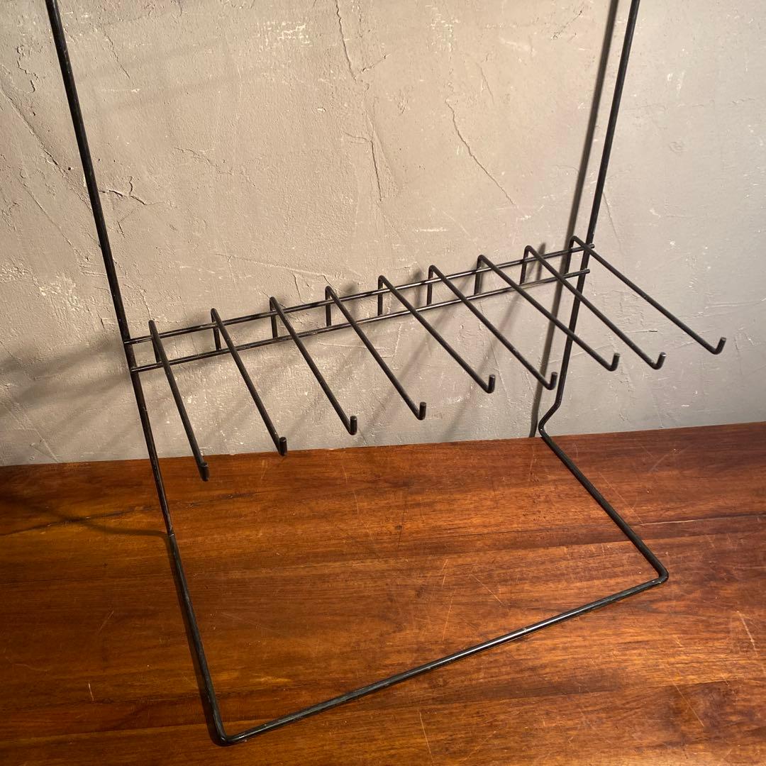 昭和レトロ 陳列用ラック アーム18本 インテリア 店舗什器 シャビー