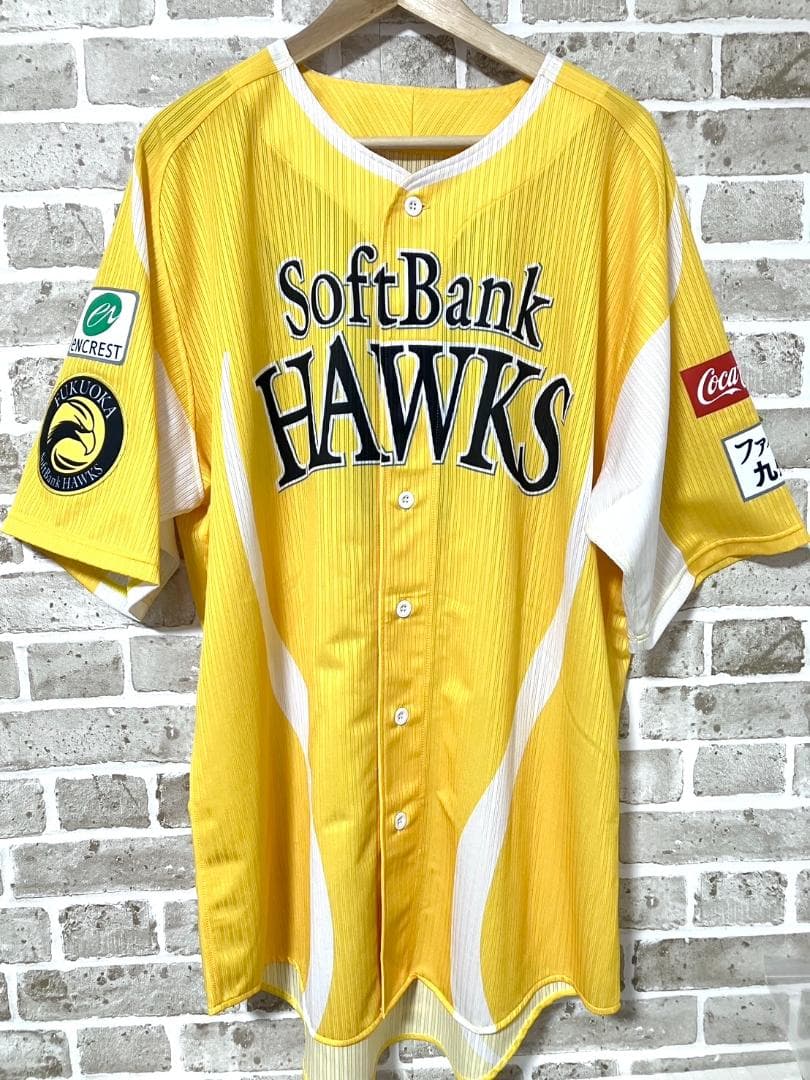 【早い者勝ち】美品 実使用 支給品 ソフトバンクホークス 柳田悠岐 ユニフォーム