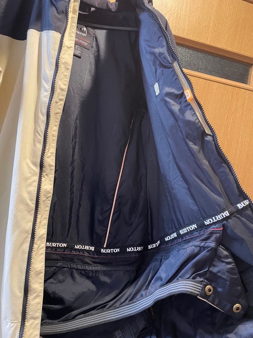 Burton スノーボードウェア M 黒/ベージュ