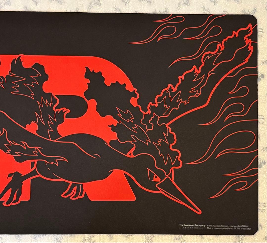 希少 ファイヤー ロケット団 プレイマット 公式品 ポケモンカード