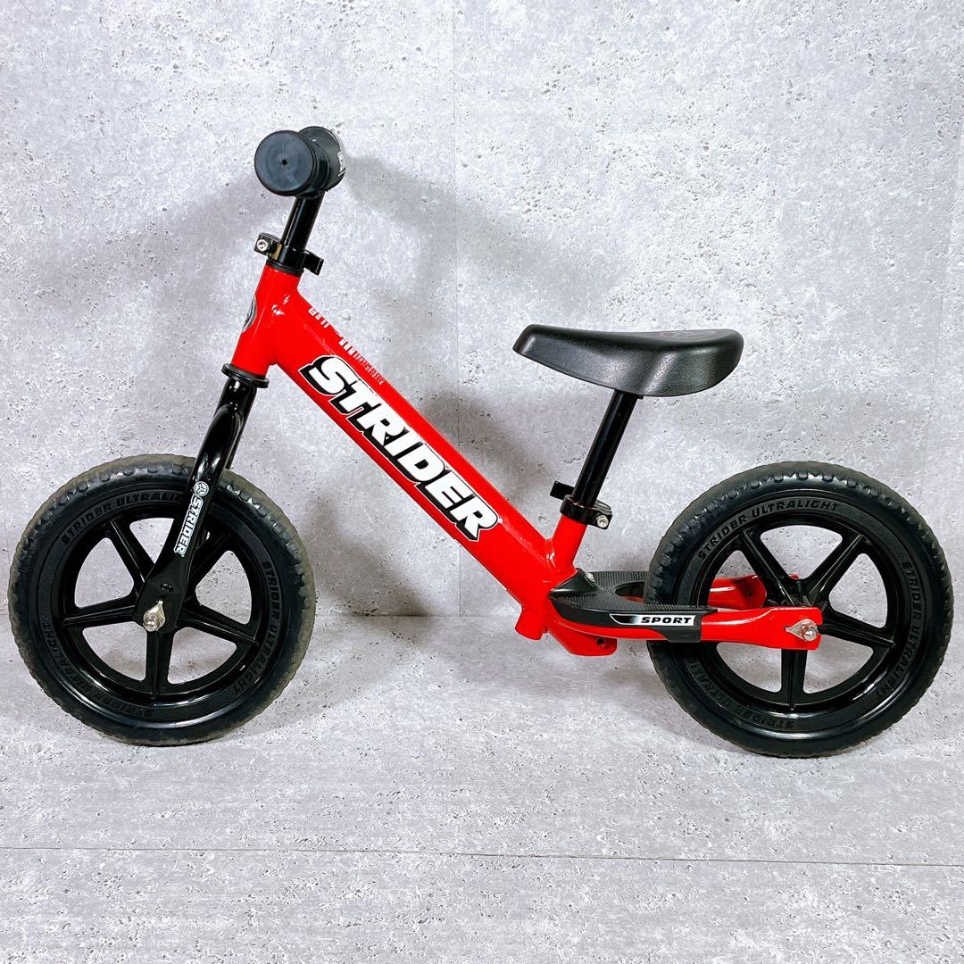 良品 STRIDER スポーツモデル 12インチ レッド キッズサイクル