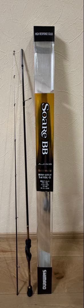 シマノ ソアレBB Ajing S610L-S アジングロッド soareBB