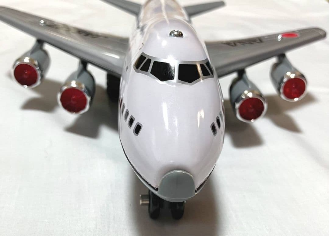 全日空　ジャンボジェット　747 ANA 日本製　ブリキ ビンテージ　飛行機