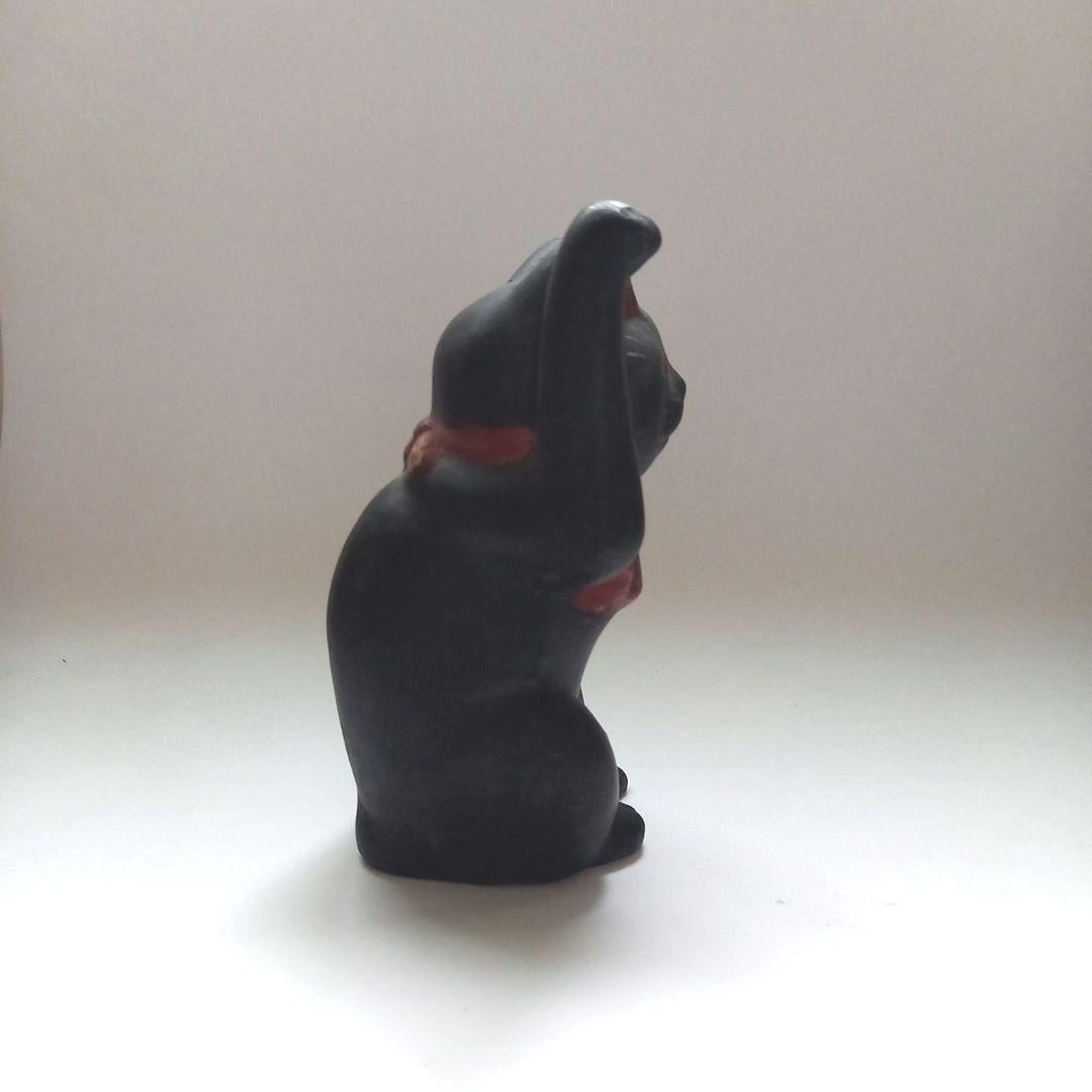【訳あり品】招き猫　猫の置物　高さ16㎝