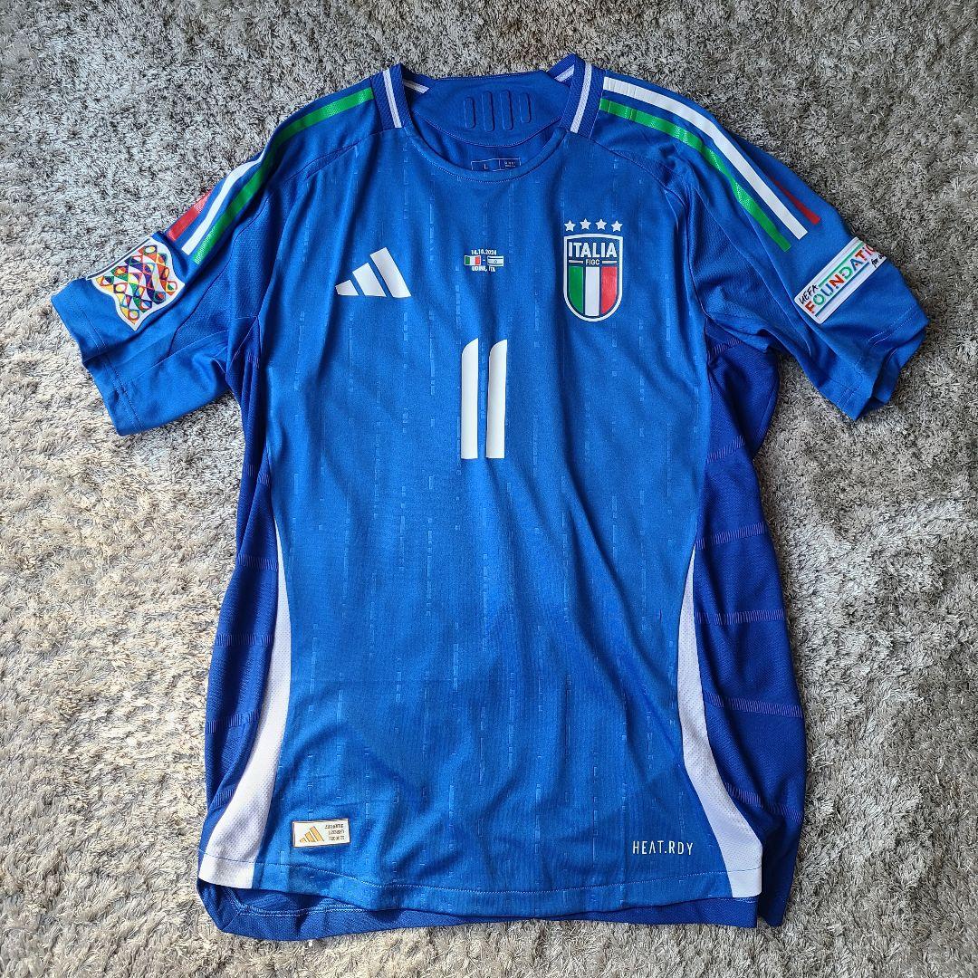 選手支給品 ダニエル・マルディーニ イタリア代表デビュー戦