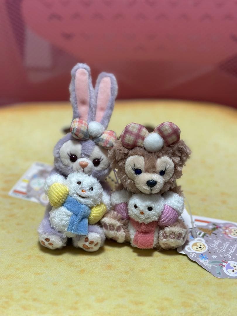 ウィンターホリデー ステラルー シェリーメイ ぬいぐるみストラップ 雪だるま