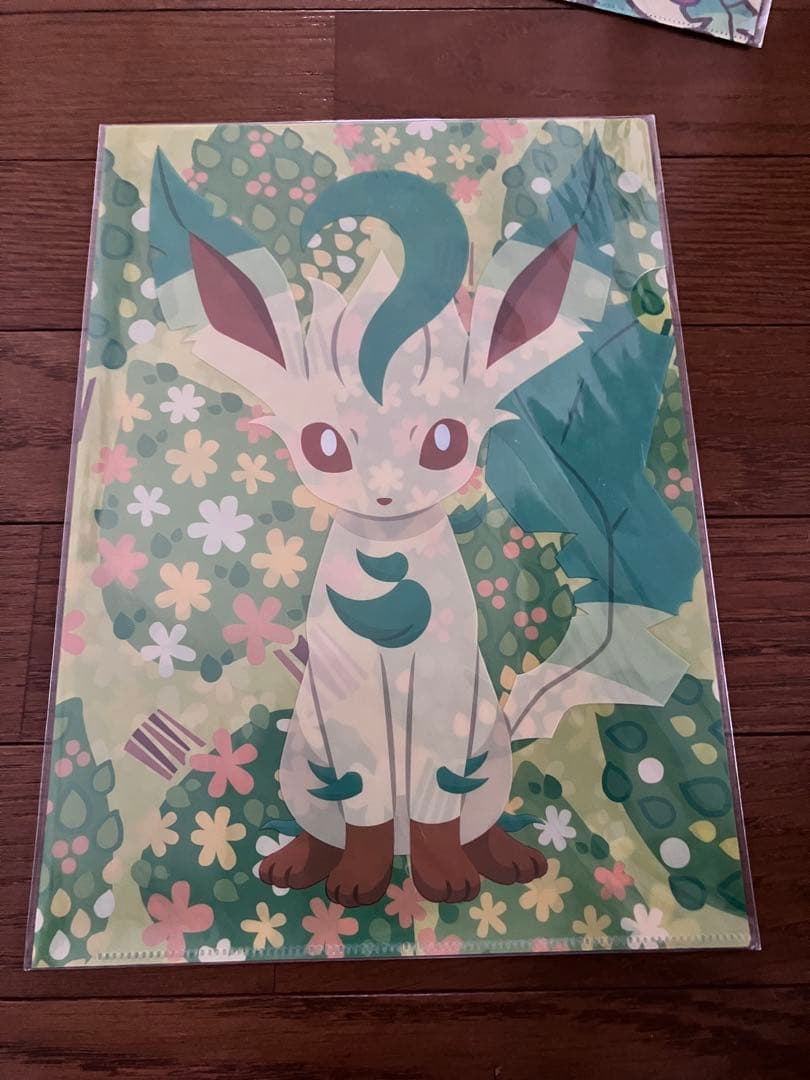 ポケモン　リーフィア　クリアファイル7枚+ぺったりフック　ヒグチユウコ他　まとめ