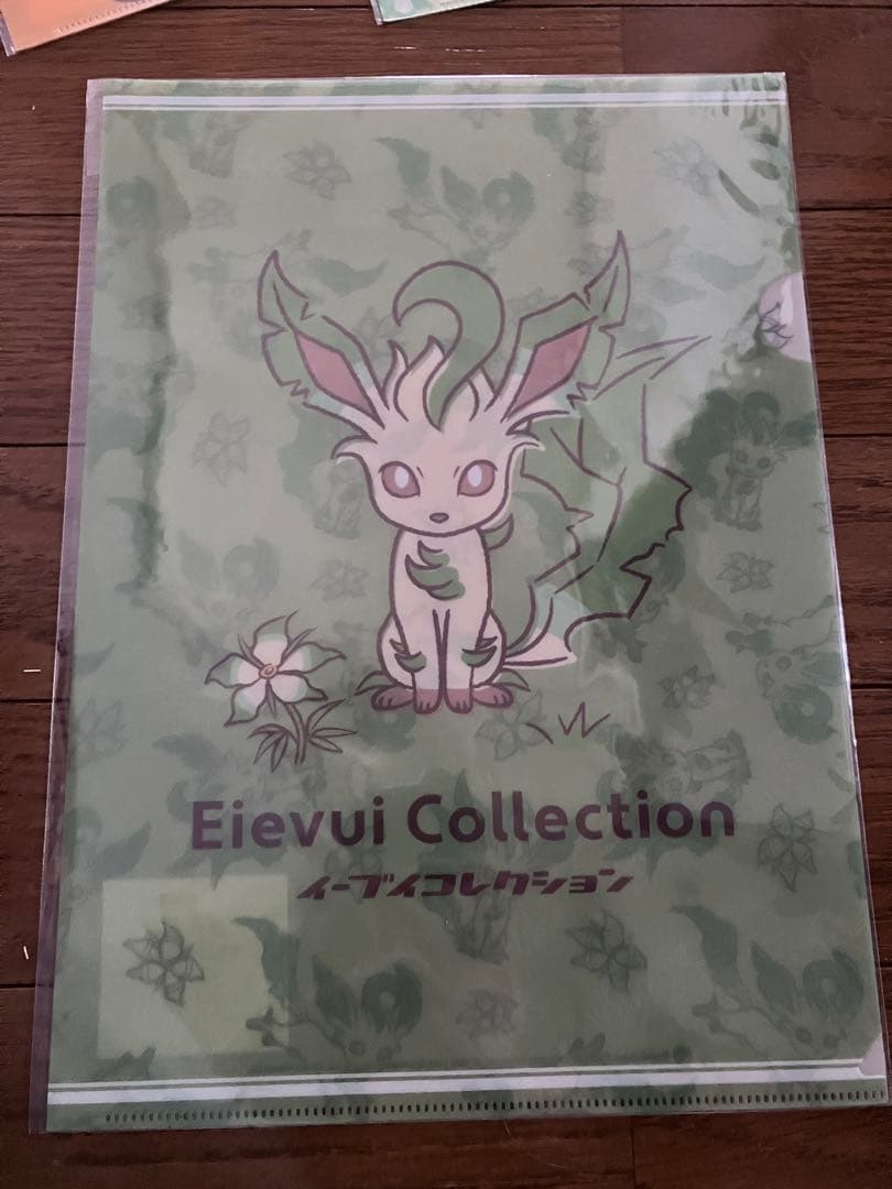 ポケモン　リーフィア　クリアファイル7枚+ぺったりフック　ヒグチユウコ他　まとめ