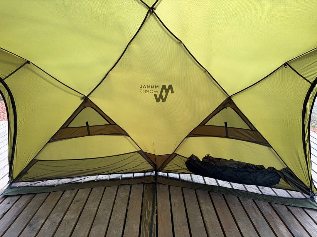 ミニマルワークス シェルターG メッシュドア2/TPUドア1/グランドシート付き