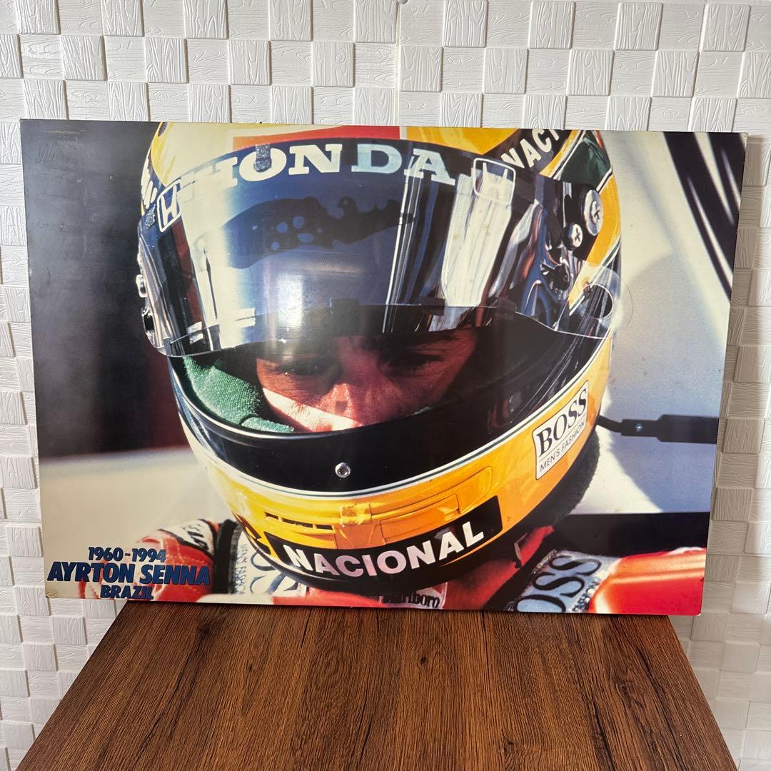 アイルトン.セナ ビッグパネル1960-1994