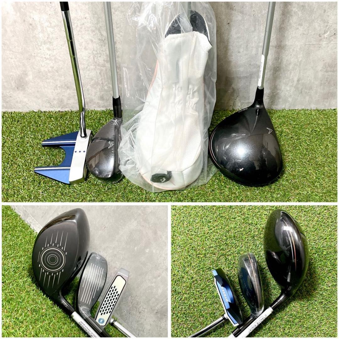 ほぼ未使用 キャロウェイ REVA レディースゴルフ9本セット 初心者 かわいい