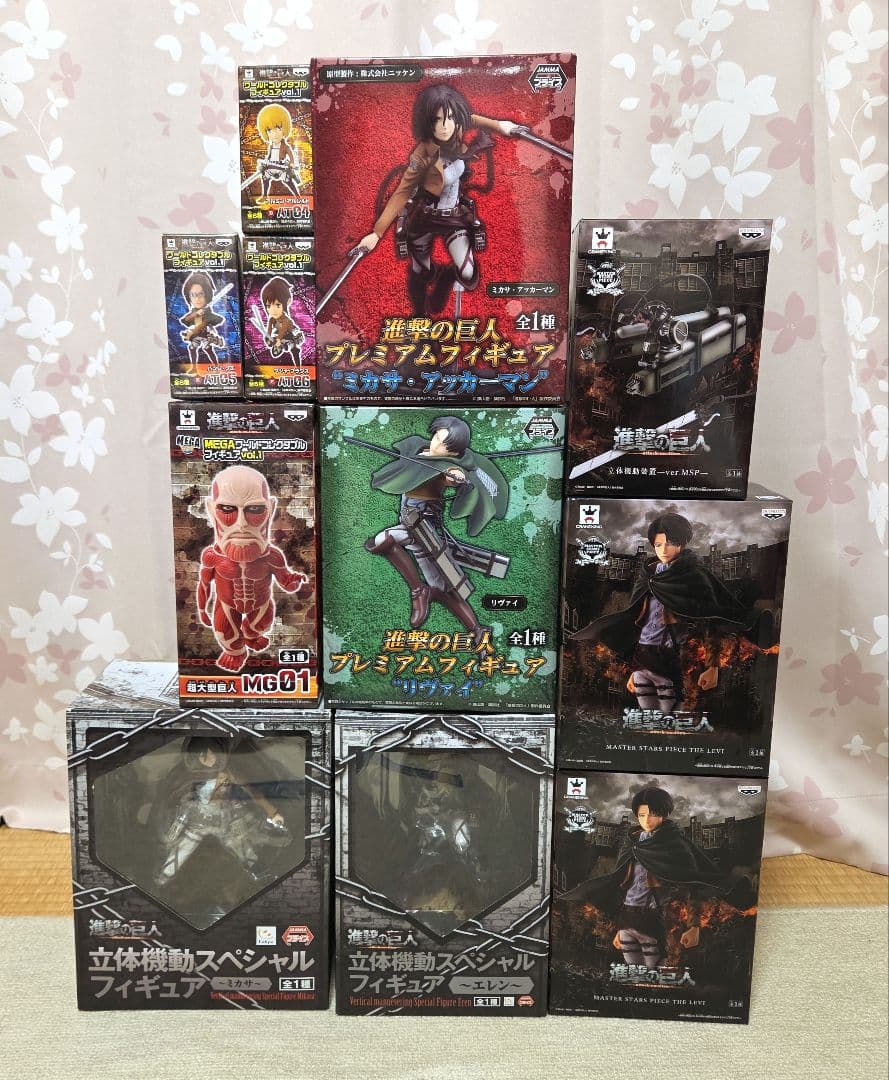 進撃の巨人フィギュア11点おまとめ