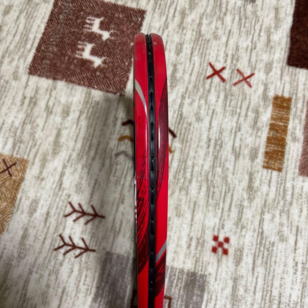 YONEX ナノフォース8Vレブ フレイムレッド UL1 美品 廃盤カラー