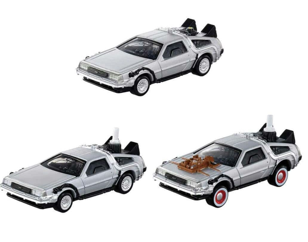 【新品未開封】トミカプレミアムBACK TO THE FUTURE 40th