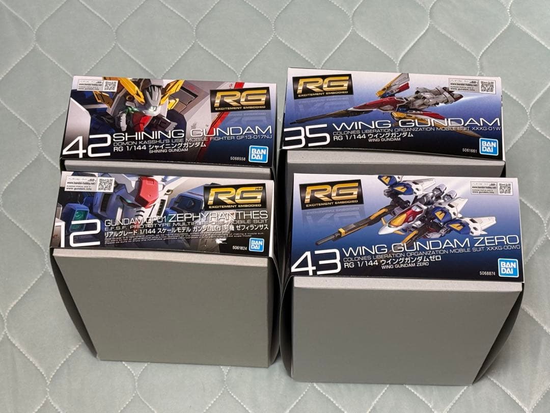 RG ガンダム プラモ ガンプラ 4点セット