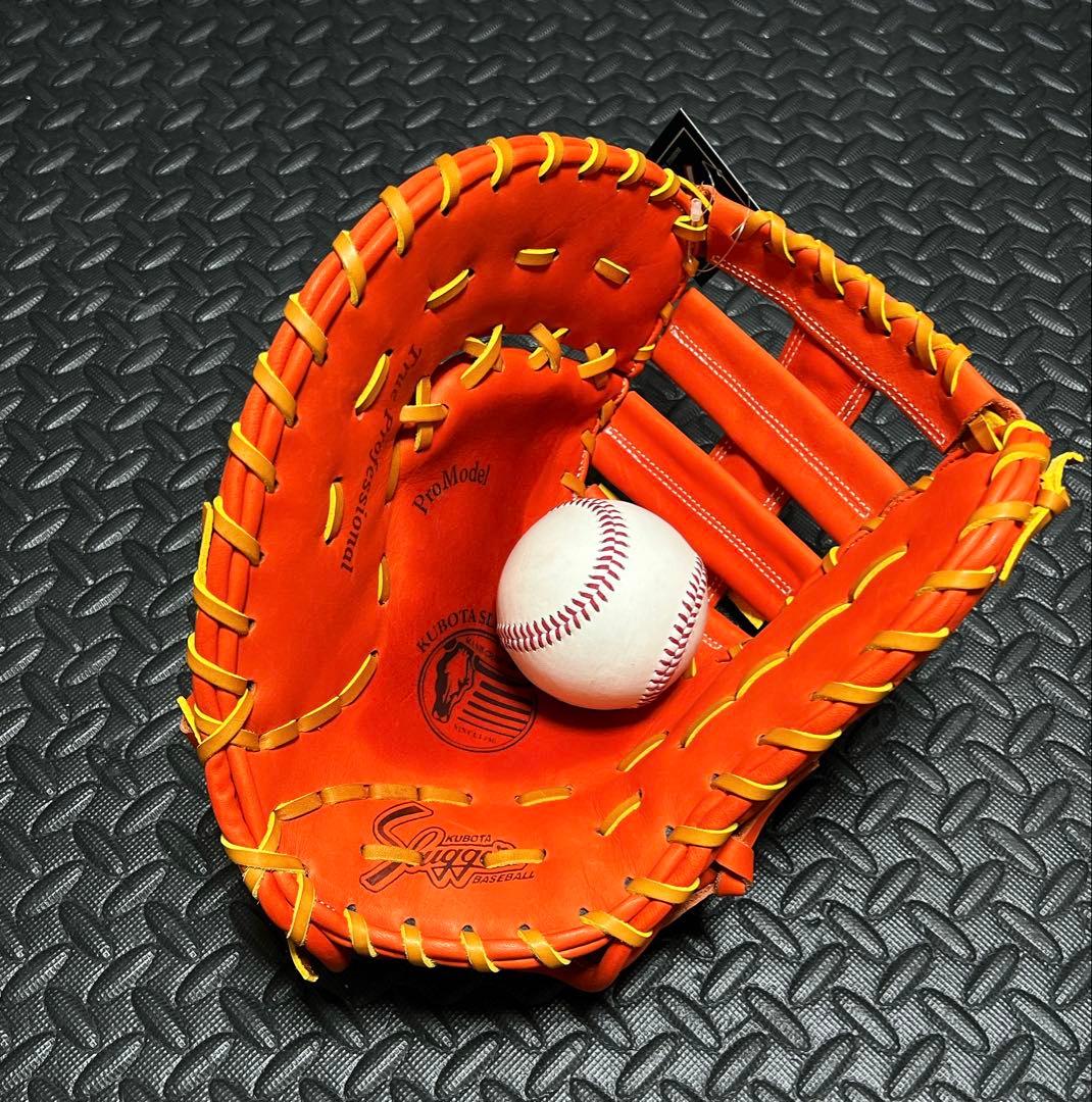 新品 久保田 スラッガー 軟式 ファーストミット 一塁手 KSF-003 左投げ