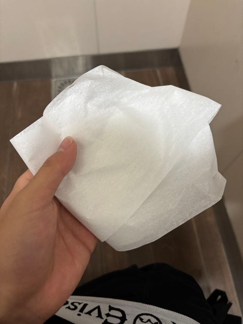 トイレしようとした紙　希少