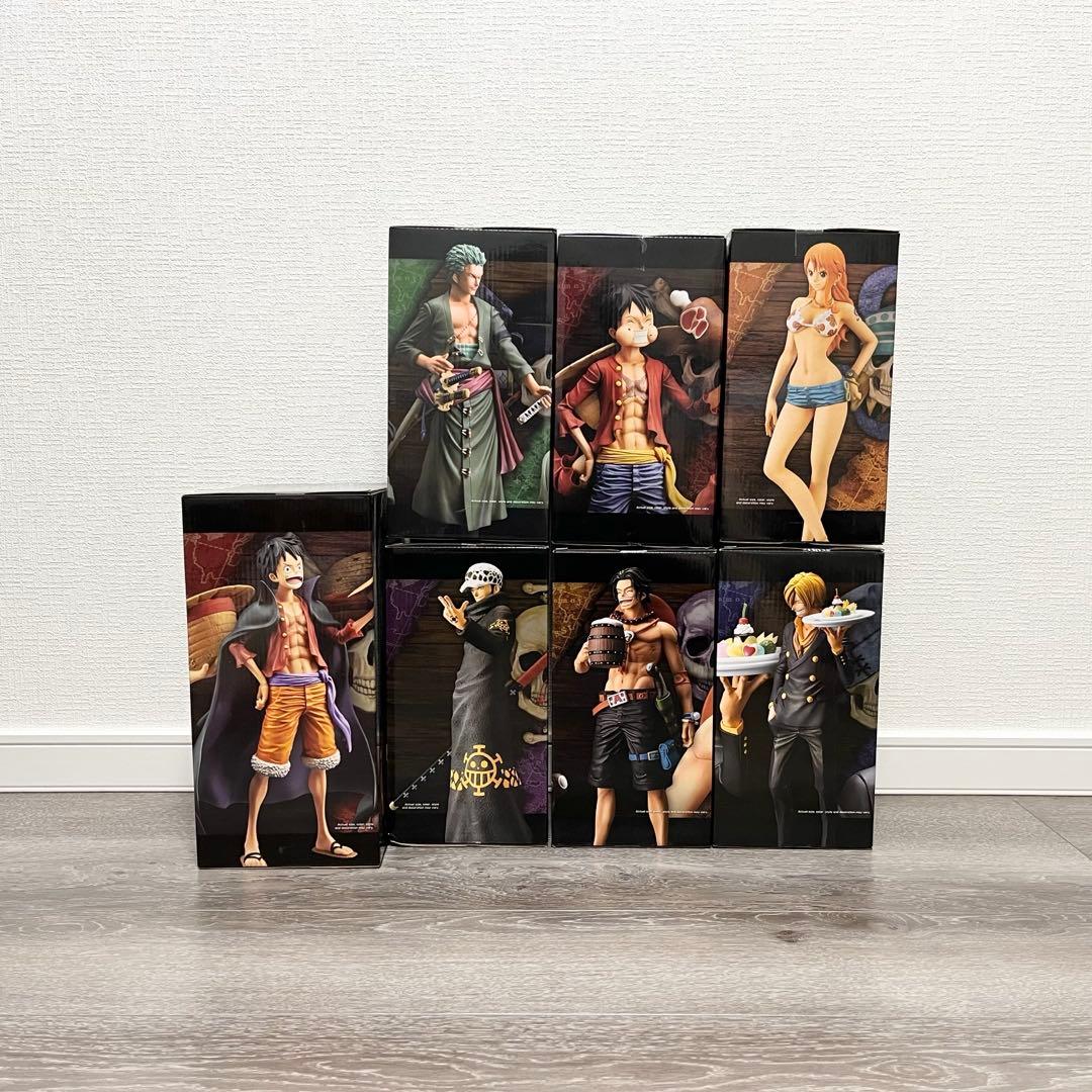 grandista nero ワンピース フィギュア ８個セット　グランディスタ