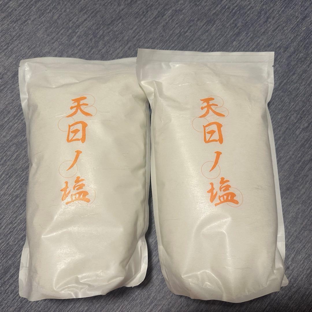 「新品未開封」天日ノ塩 2Kg×2 国際風水氣学協会