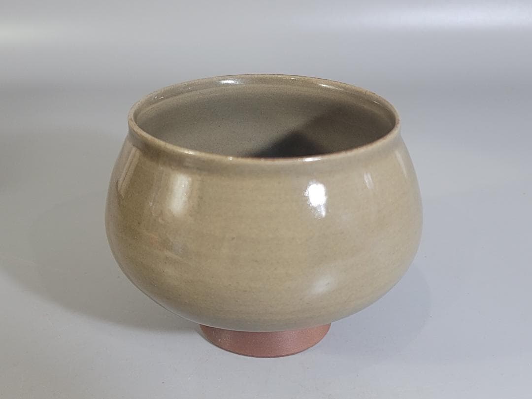 茶道具 虫明焼 むしあけ 鈴紋 茶碗 古美術 DT168