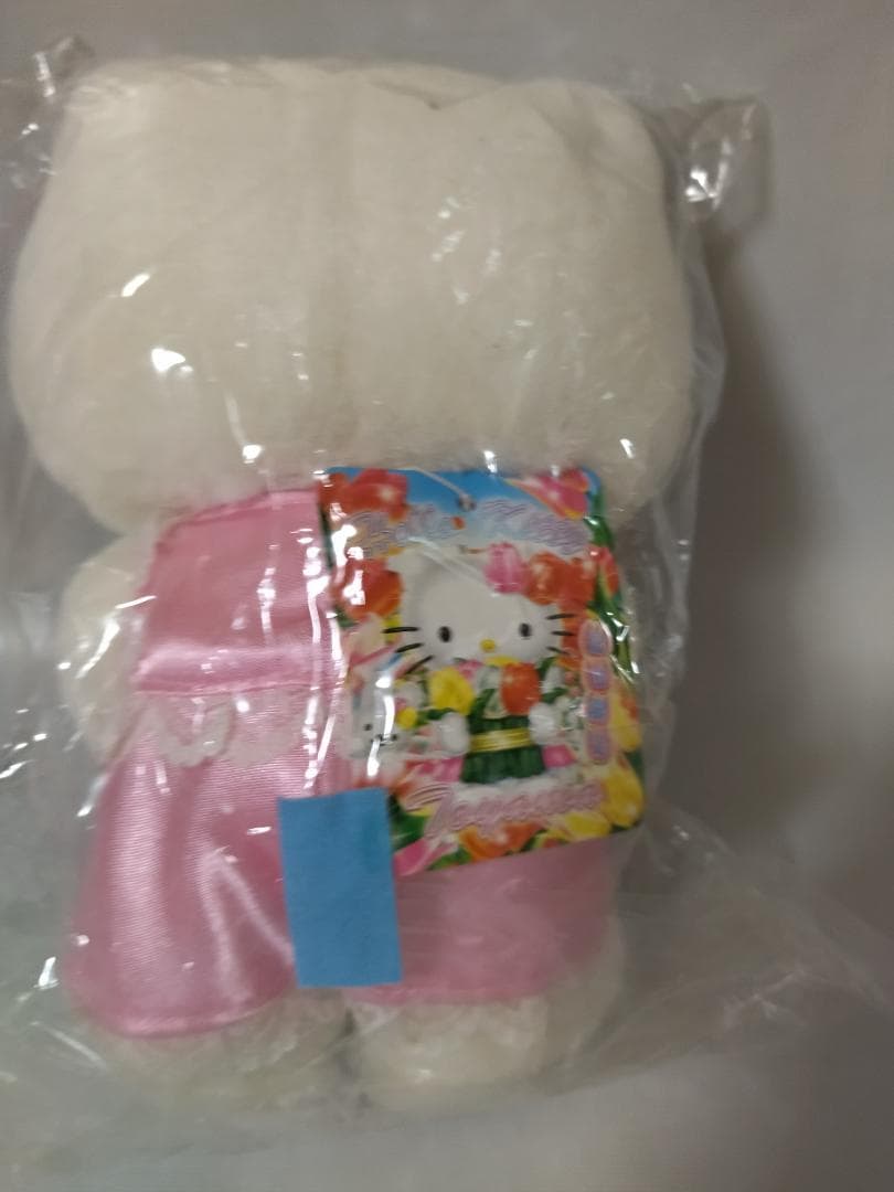 キティ ぬいぐるみ M 富山限定 チューリップ　2006年 タグ付き