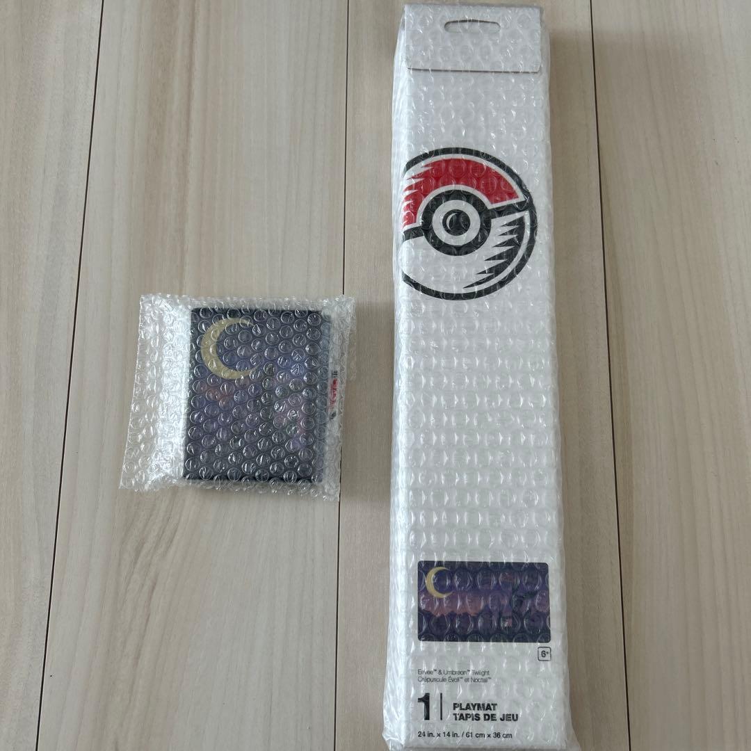 廃盤　海外限定　イーブイ&ブラッキー トワイライト　プレイマット＆スリーブセット