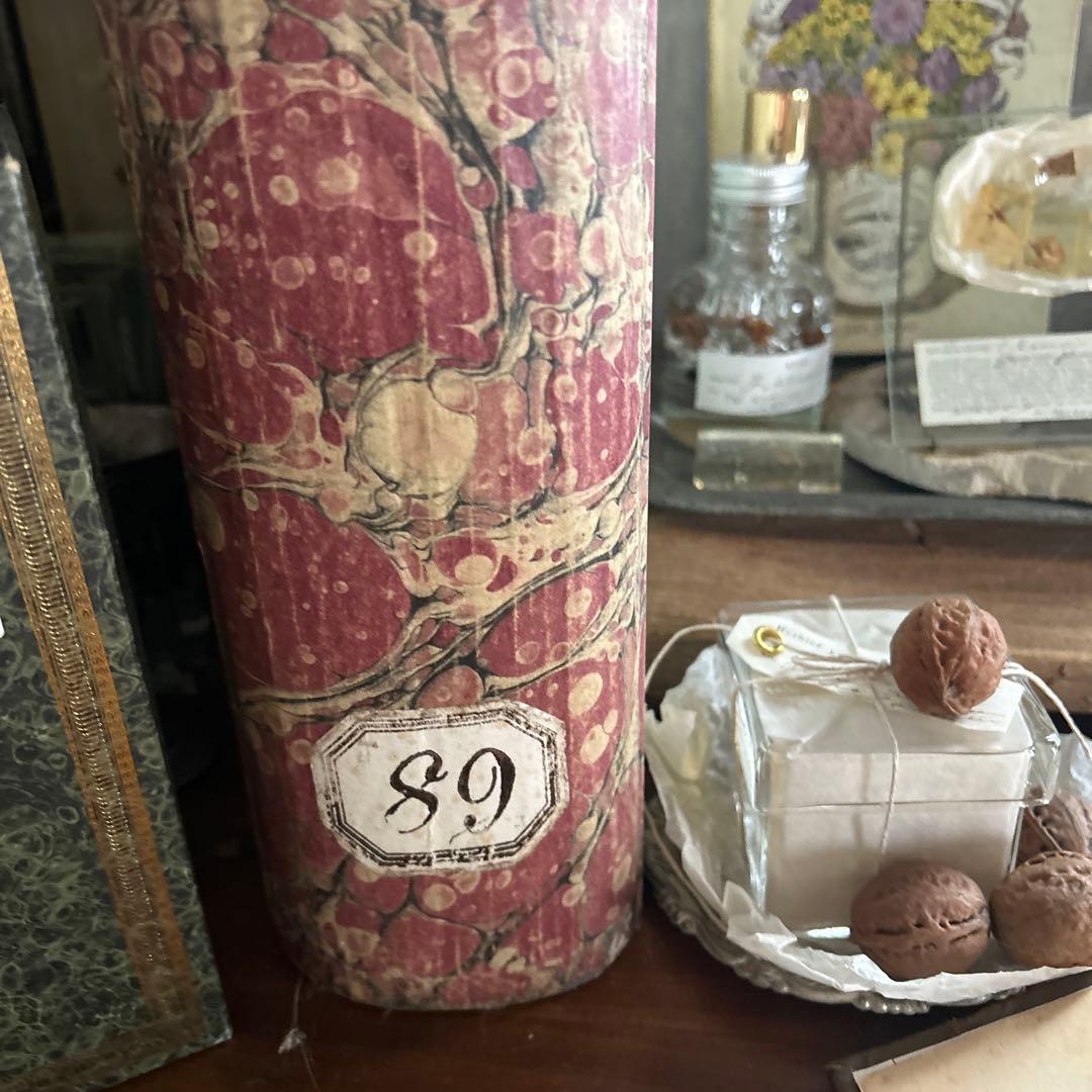 フランスアンティーク 木製 本 木箱 Krank クランクマルチェロ