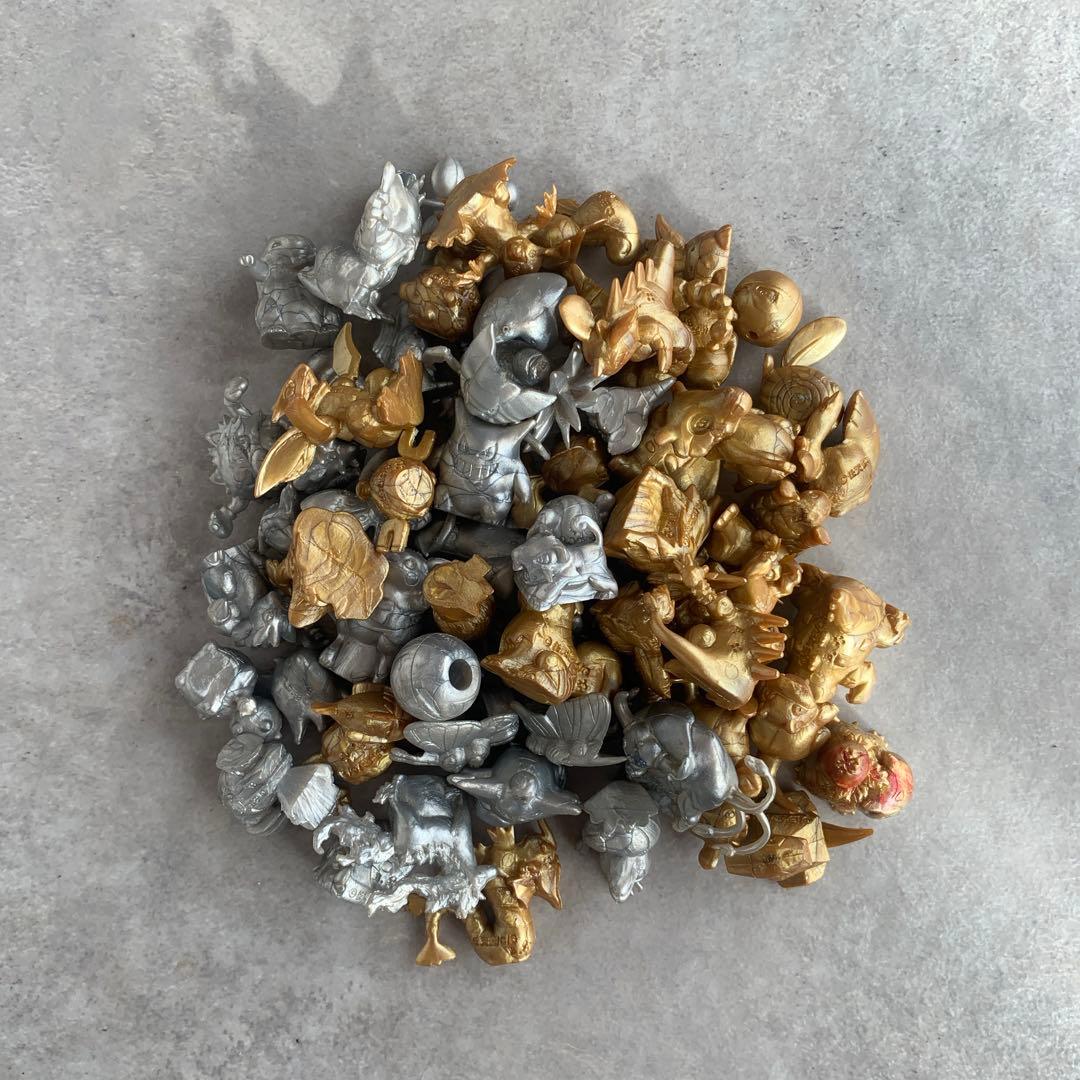 ポケモン フィギュア フルカラーコレクション 金銀 まとめ売り 69個 任天堂