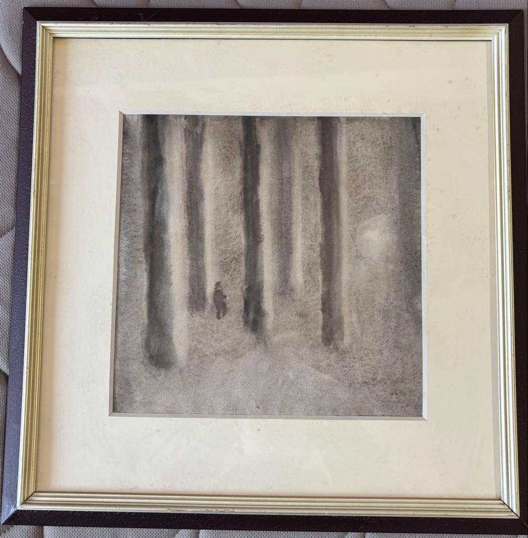 ワルワーラ・ブブノワ　水彩画　原画　高島屋個展